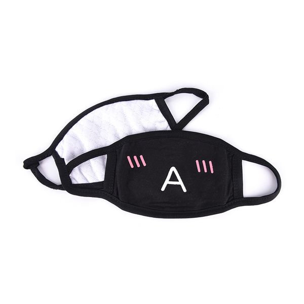 

anti-dust cotton bear animal cartoon cycling mouth mask teeth mouth muffle face masks black