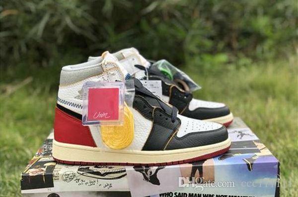 

2018 union x 1 high og nrg la los angeles blue toe varsity red storm 1s basketball shoes man sneakers