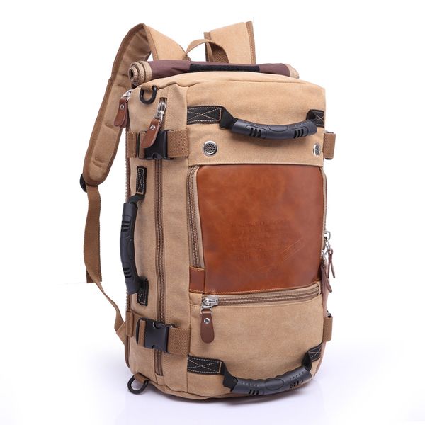 

brand stylish travel large capacity backpack male luggage shoulder bag computer backpacking men functional versatile bags