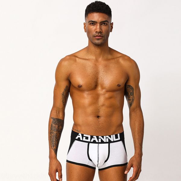 

zop2h shrimp skin mesh concave-convex design comfortable sports boxer shrimp skin mesh concave-convex design men's underwear comfo, Black;white