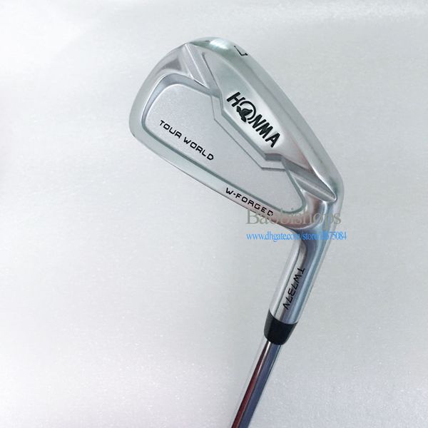 

New Men Golf Clubs HONMA TW737V Forged Golf Irons 4-10 irons Clubs Set Steel shaft Regular or Stiff Flex Golf shaft Free shipping