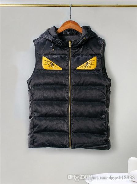 

luxurious brand men women autumn winter luxury down vest jacket windbreaker sweater men women lovers hoodie loose sweatshirt long sleeve 04, Blue;black