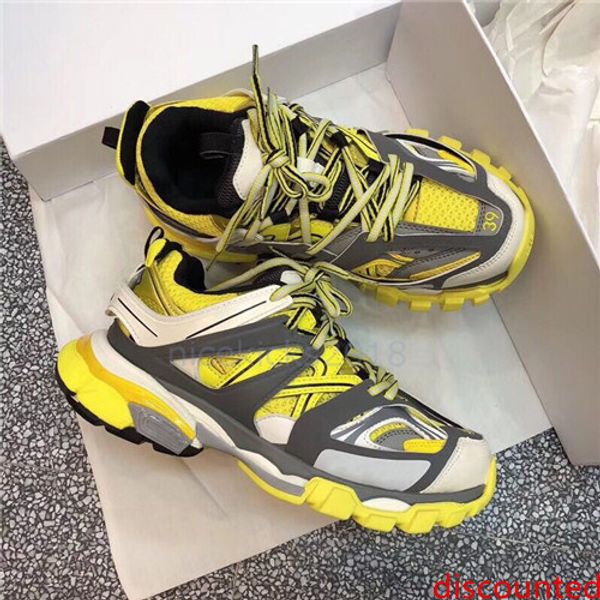 

men women casual shoes track 3.0 sneakers tess paris men gomma maille black low track 3m triple s shoes outdoor jogging designer clunky