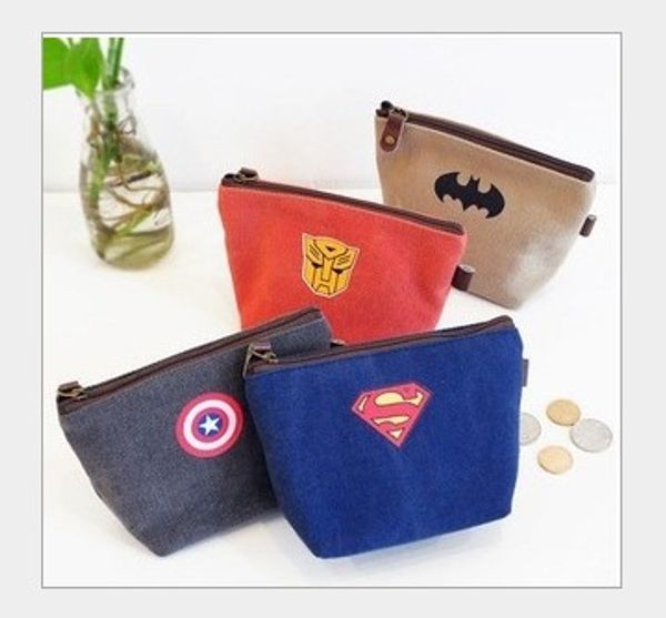 

cartoon coin purse women girls boys creative plush zipper children coin bag lady bag cute pendant wallet, White