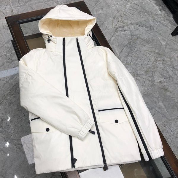 

мужская вниз ветровка куртка свободно долгая зима верхняя одежды толстая теплый 2019 новый лыжный костюм европейской аутентичная hooded цифр, Black