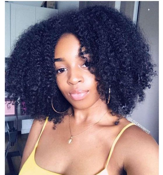 New Arrival Hairstyle Afro Kinky Curly Wigs African Ameri