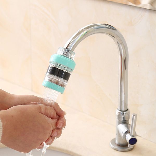 

household kitchen magnetic filtration faucet drinking water purifier tap mini water faucet filter