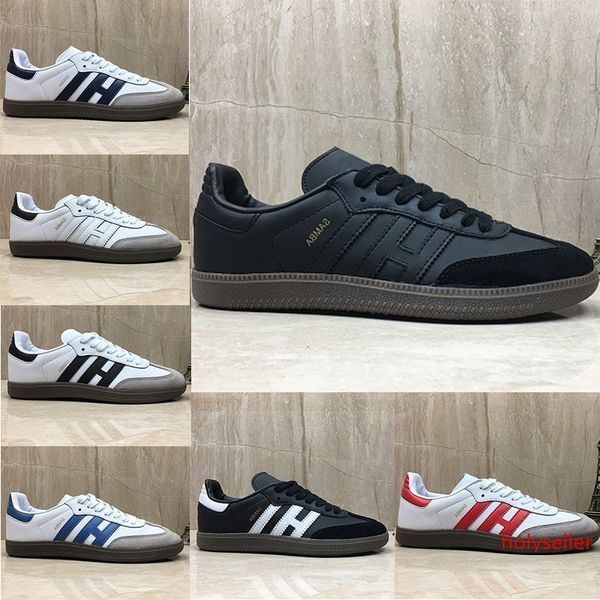 

samba rose men luxury leather casual shoes gazelle og black white blue mens sneakers sports size 5-11 ing