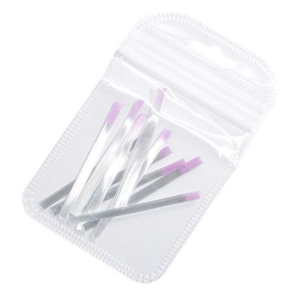 

convenient 10pcs fiberglass nail extension fiber anti crack ptherapy manicure tools