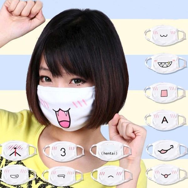 

personality emoji masks anti-dust cotton cloth funny pattern masquerade cosplay costume man woman party masks an2053