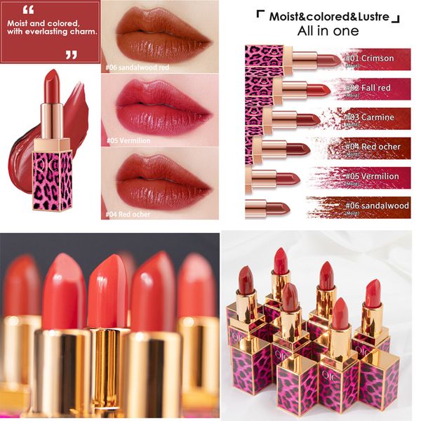 

ladies beauty makeup waterproof hydrating long lasting lip gloss waterproof moisturizing retro red healthy lipstick