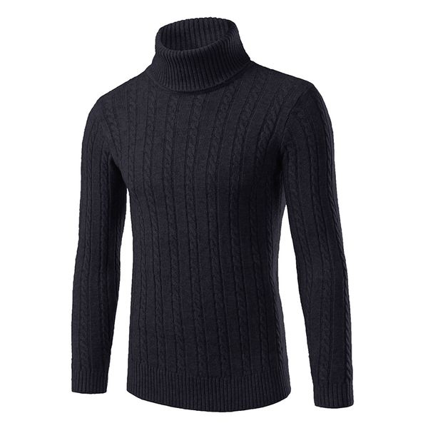 

wholesale- 2016 winter thick warm 100% cashmere sweater men turtleneck men brand mens sweaters slim fit pullover men knitwear double collar, White;black