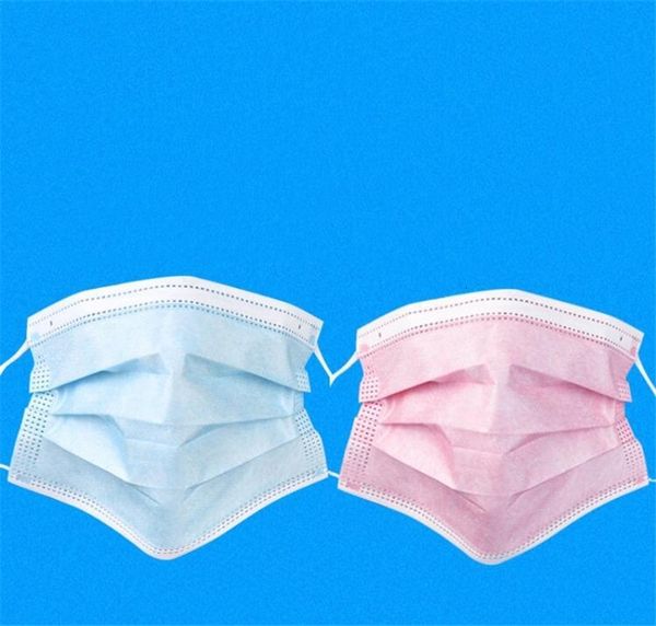 

party mask pink одноразовая маска +9001 k анти свободной от табачного дыма оптовая активированный черный / белый / розовый фильтр защита рта