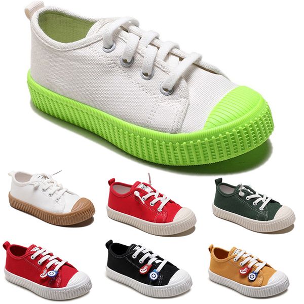 

non-brand lazy kids shoes slip on canvas shoes boy girl baby children sneakers fashion casual shoes 20-31 red white 19 ing