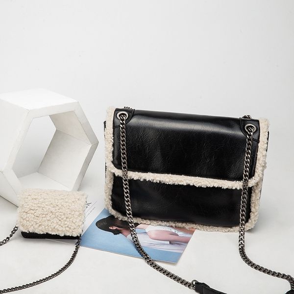 

новая мода плюшевый бродяга сумка сумка плеча