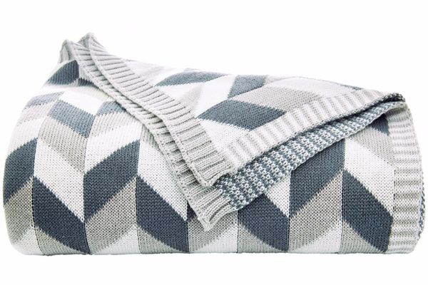 

2018 new wave children knitted blankets sleep wish plaids bedspreads travel blanket bedding throws on sofa/bed/car portable