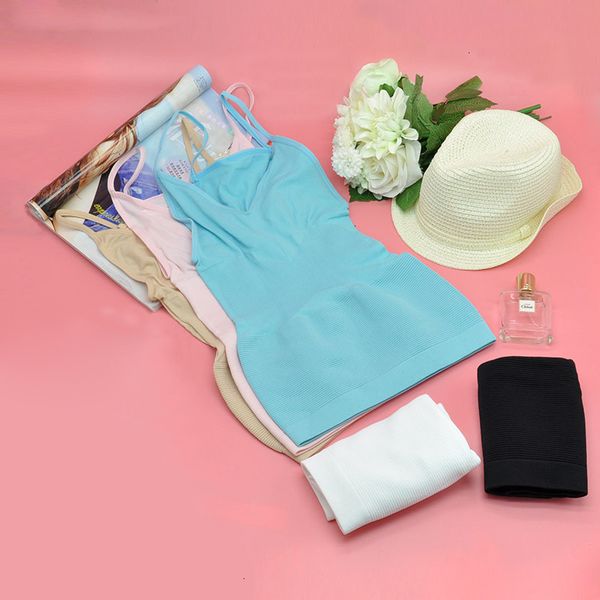 

body shapers женщины бюстгальтер cami майка свет shaper съемный shaper корректирующее белье для похудения жилет корсет тонкий корректирующее, Black;white