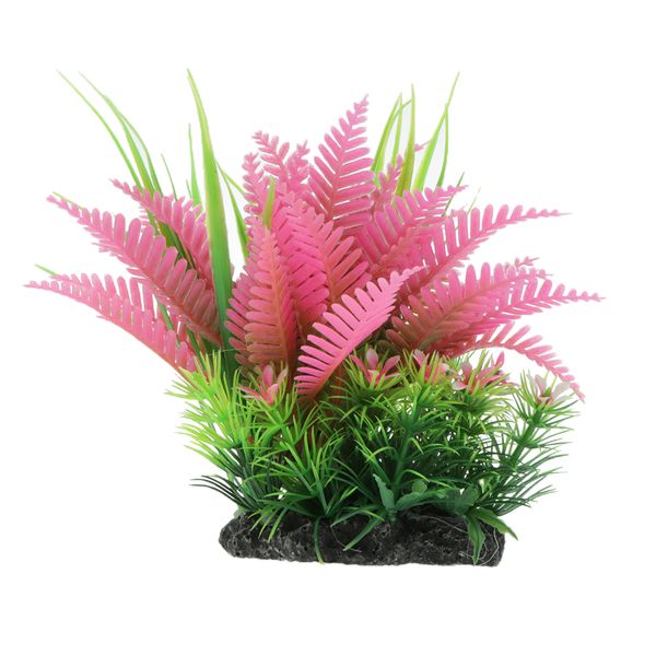 

simulation artificial aquarium plant landscaping fish tank decor