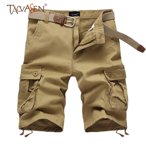 

tacvasen cargo shorts men multi-pocket hiking shorts 8xl hiking trousers with belt trekking trousers outdoor hunting, Brown;gray