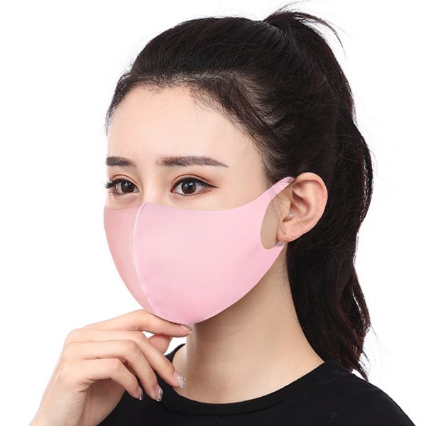 

anti flu pollution mouth mask reusable dust proof face mask light pink