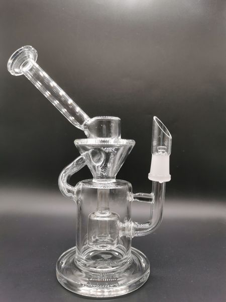 9 Zoll Glasbongs Wasserpfeifen Duschkopf Inline Perc Perkolator Öl Dap Rigs 14 mm Außengelenk für Wasserpfeifen