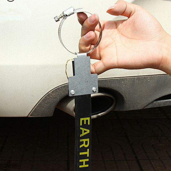 

dropshipping 1 pcs car anti static rubber strap eliminator grounding safe for vehicle driving oe88