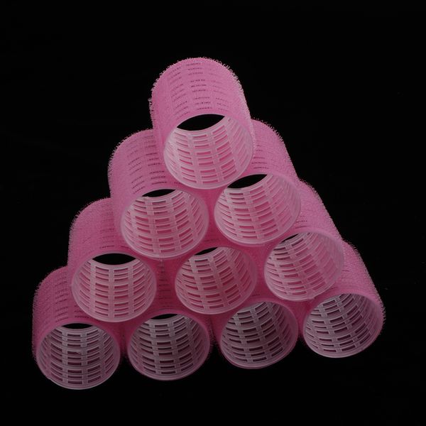

20x self grip hair rollers curling curls waves cling stick styling tool 48mm
