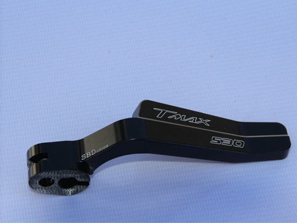 

motorcycle parking hand brake lever cnc aluminum for tmax 500 530 2008-2019 majesty 400 2008-2013