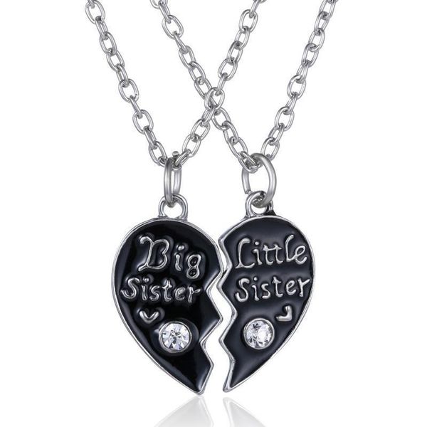 

fashion item decoration gift letter necklace sister couple lettering choker necklace, Silver