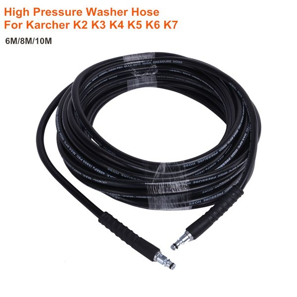 

6 / 8 / 10 meters high pressure washer hose car water cleaning extension hose for karcher k2 k4 k5 k6 k7