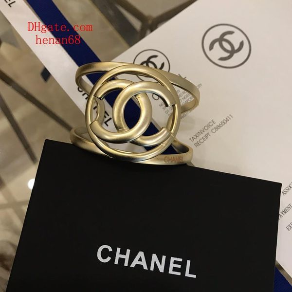 

19ss мода ювелирные изделия женщины браслеты манжеты открытый браслет полые буквы