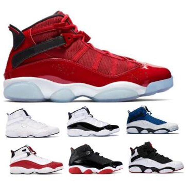 

6 6 ix ring ba ketball hoe neaker jumpman concord bred yellow ice gym red confetti pace jam men man 2019 cla ic ba ket hoe