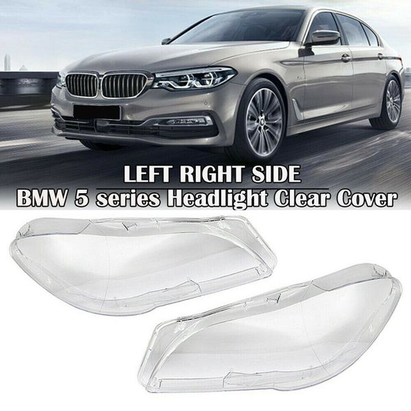 

car accessories headlight lens headlamp cover fit for 2011-2016 5 series f10 lci f11 lci f18 left right