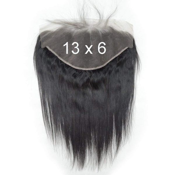 

Brazilian straight 13x6 Ear To Ear Pre Plucked Lace Frontals Closure With Baby Hair Remy Human Hair Free Part Top Frontals