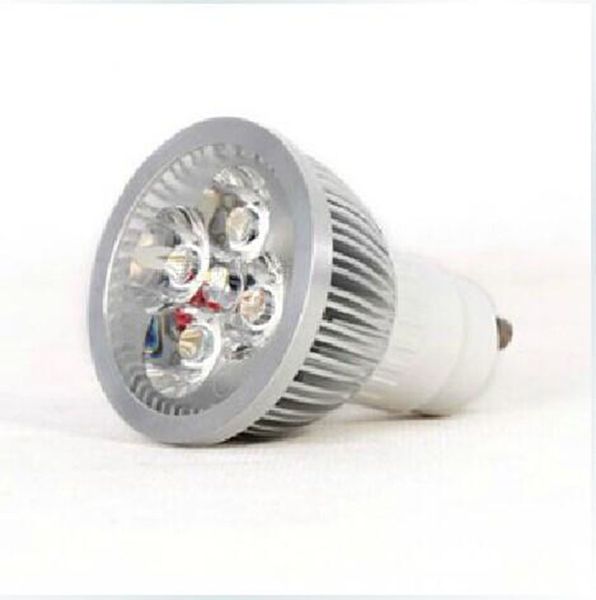 

High Power GU10 LED Spotlight Bulb 4W Energy Saving LED Car Aluminum Lamp Cup AC220V AC85-265V Optional