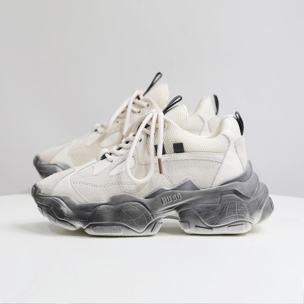 

women casual shoes chunky sneakers brand light woman fashion sneaker leisure shoes spring zapatos mujer casual shoes for women y200320, Black