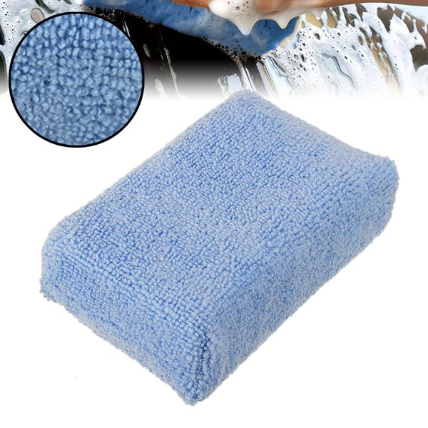 

промыть губкой для очистки блок воск автомобиля губка блок чистки автомобиля microfiber терри ткань box полированный чистый блок