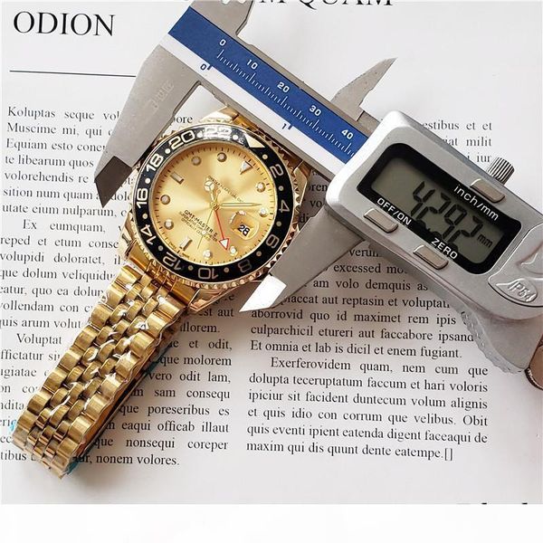 

luxury watch automticmechanical watches luxury mens watches all pointers work stainless steel band business watches luxury relogio masculino, Slivery;brown