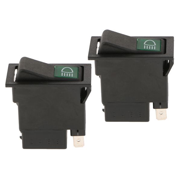 

2pin car truck motorcycle headlight switch button on off control x2