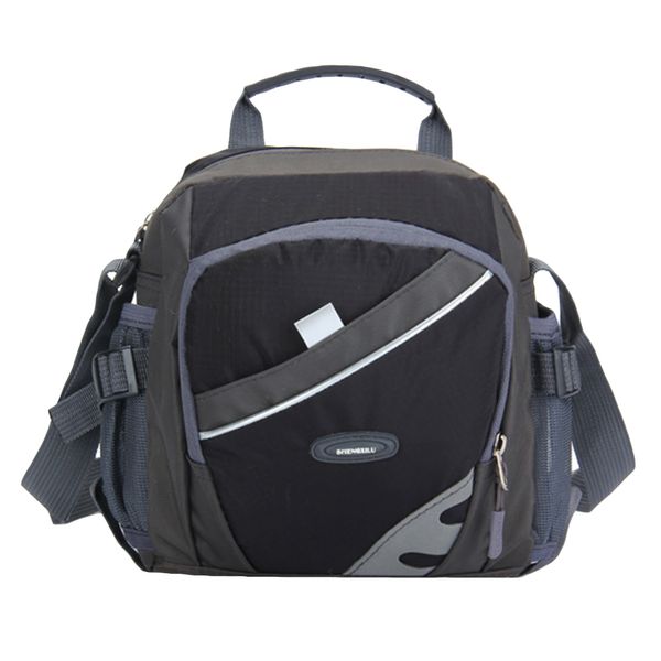 

running bags waterproof women crossbody nylon bag contrast color zipper multi-pockets small shoulder bags