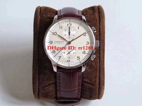Relógio de qualidade superior de cor 6 Z.F Seleção de versão de Fábrica V2 Relógio de pulso de Mensageiro de Swiss Automatic 7750 Swiss Relógios de pulso
