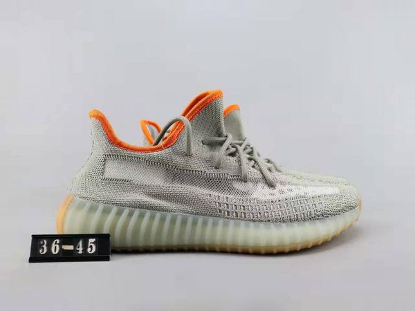 

мужчины женщины высокое качество 350 v2 desert sage обувь мода пустыни sage тапки