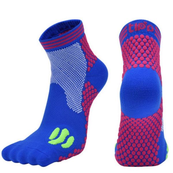 

wholesale-compression socks printed nylon hosiery outdoor marathon running cycling footwear accessories for women and men, Black