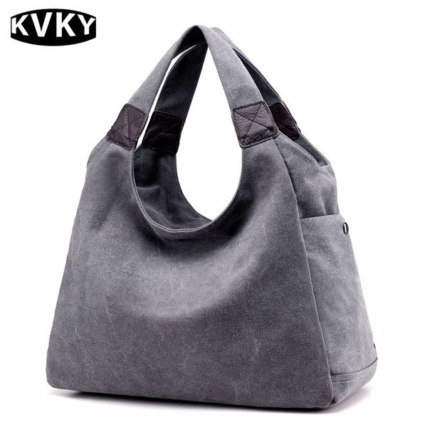 

cool casual bag new one-shoulder handbag canvas bag fashion women's