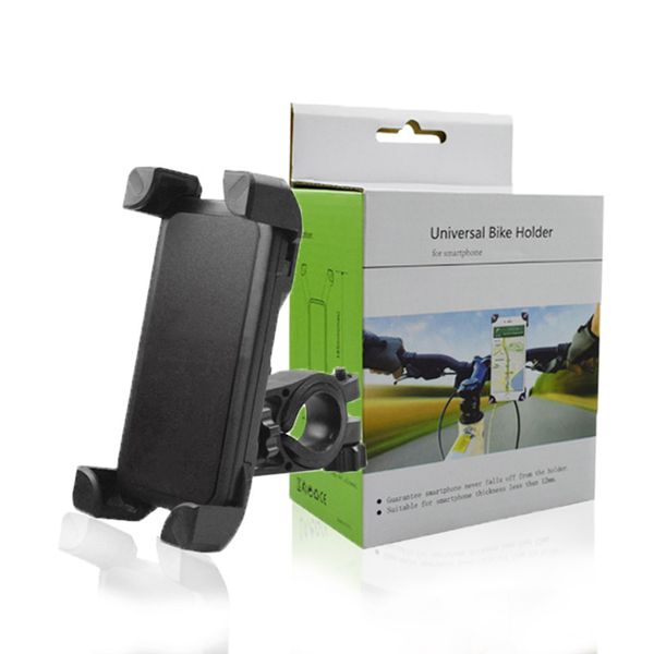 

Universal Bicycle Bike Phone Holder 360 Degree Rotating Handlebar Clip Stand Mount Bracket For iphone XS MAX XR X Samsung S10e Plus