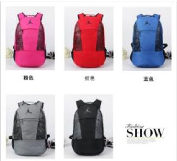

new 2019 quality sports backpack hiking air jordam camping backpacks travel outdoor knapsack teenager schoolbag basketball aj bag