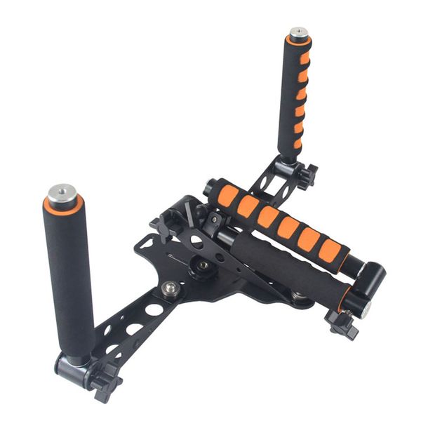 Freeshipping Teçhizat Omuz Dağı Kolu Teçhizat Stabilizatör Steadicam SteadyCam Çekim Film Video Film Yapımı DSLR Kamera