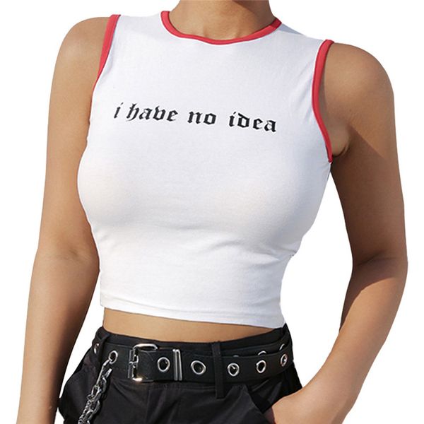 

women summer print tank vest off shoulder halter blouse t-shirt lady sport vest 2019 mujer #a, Black;blue