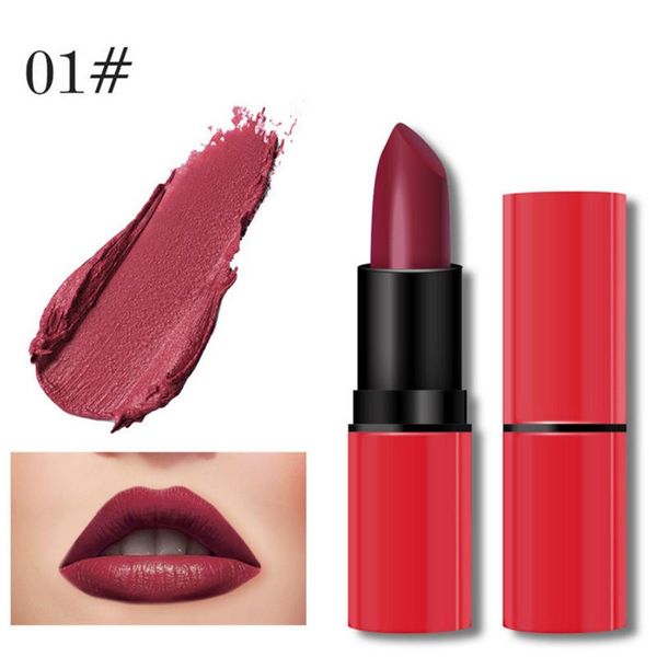 

china red lasting moisturizing matte lipstick non-stick cup waterproof scrub red tube lip gloss sexy