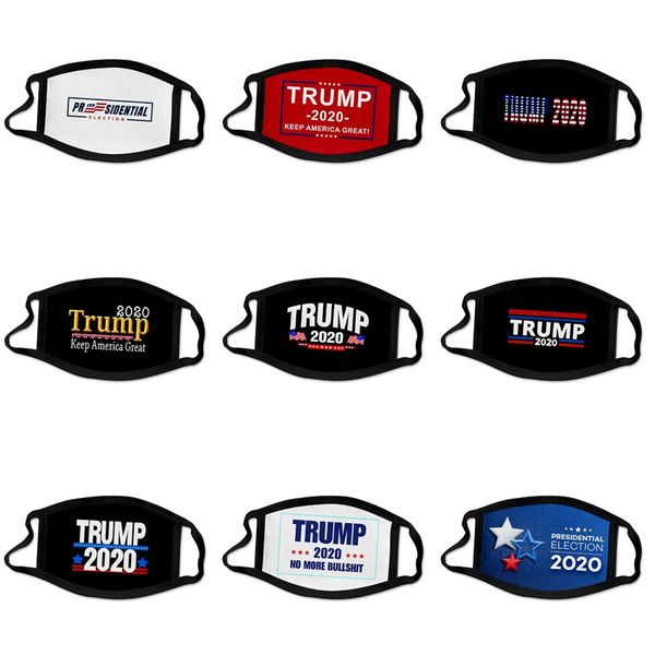 

in stock anti dust face mouth er pm2.5 designer trump mask dustproof washable reusable ice silk designer trump masks #650, Black